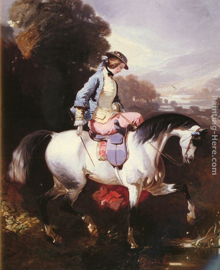 Alfred Dedreux An Elegant Equestrienne